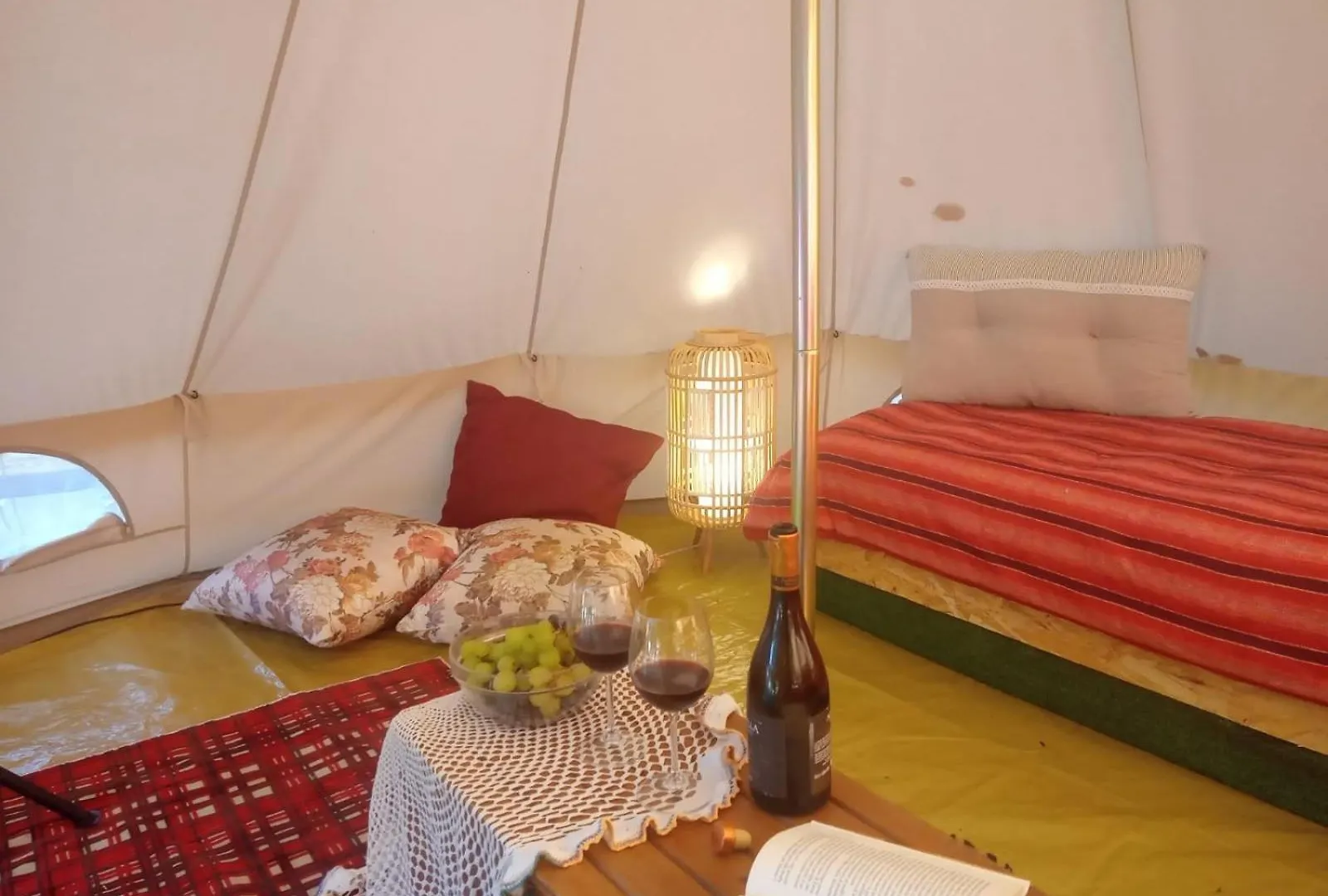 豪华帐篷 Yurta Con Uso Piscina E Vista Meravigliosa Dicomano 意大利
